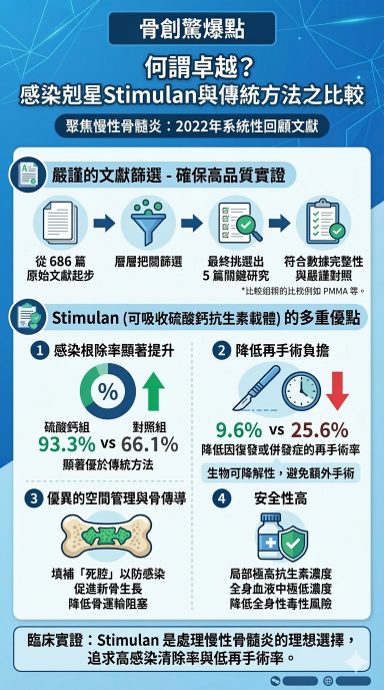 Trauma｜何謂卓越？感染剋星Stimulan與傳統方法之比較