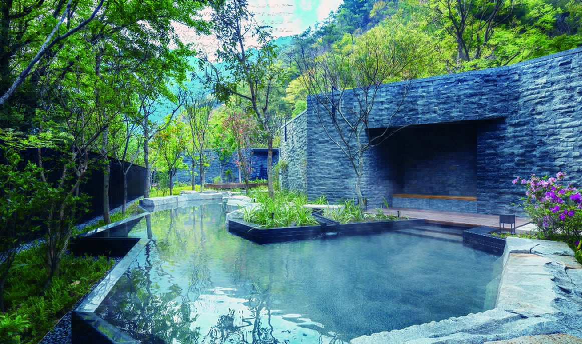在春花秋葉中享受溫泉洗禮